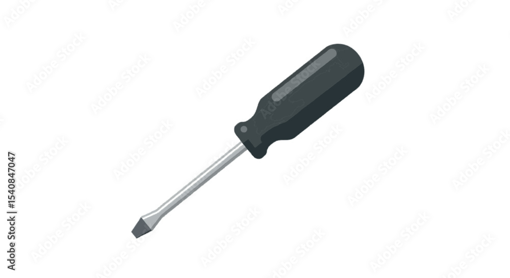 screwdriver isolated on white background screwdriver isolated on white background