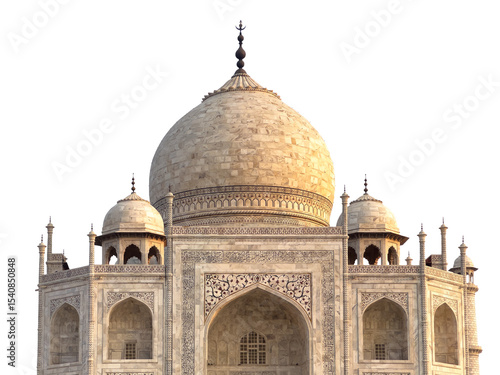 Obraz na płótnie Taj Mahal, iconic Indian landmark, intricate architecture and historical