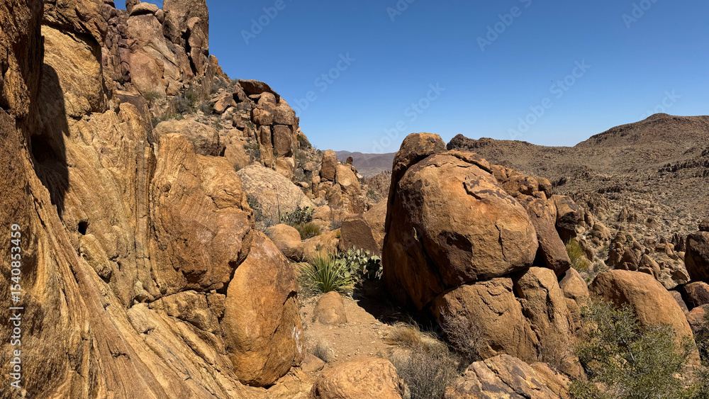 Fototapeta premium Red Rocks in the Chihuahuan Desert