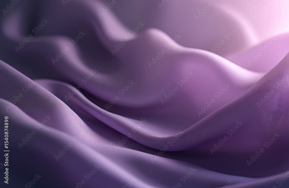 Fototapeta premium Abstract purple flowing background. Digital wave curves lines. Smooth, modern wallpaper for presentations, websites, social media. Background suitable for various design projects. Elegant luxurious
