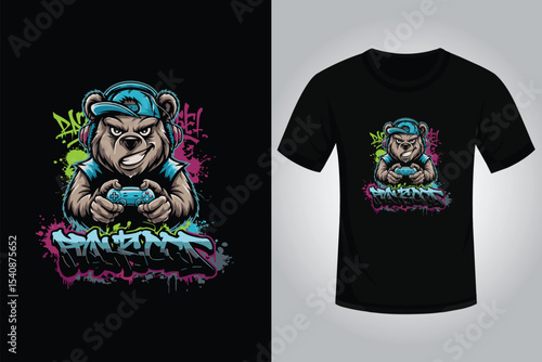 Gaming  T-Shirt Graphic for Video Game Lovers