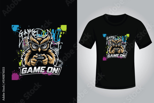 Gaming  T-Shirt Graphic for Video Game Lovers
