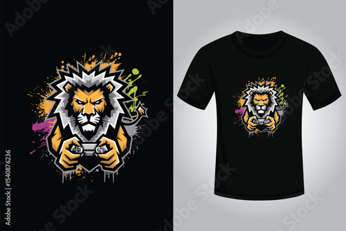Gaming  T-Shirt Graphic for Video Game Lovers