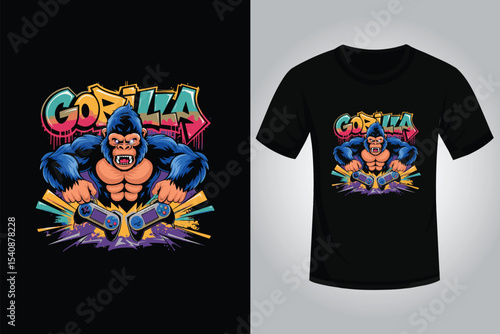 Gaming  T-Shirt Graphic for Video Game Lovers