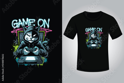 Gaming  T-Shirt Graphic for Video Game Lovers