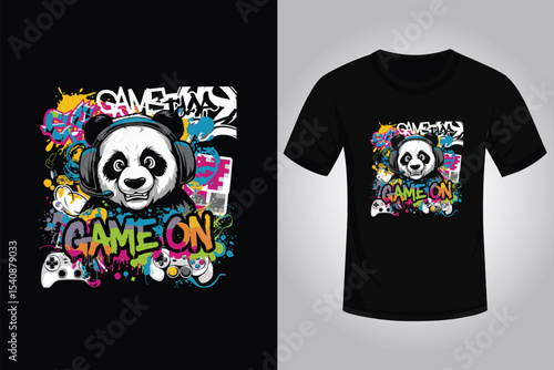 Gaming  T-Shirt Graphic for Video Game Lovers