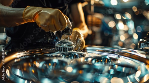 Metal cleaning process