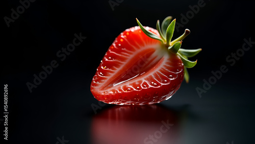 slice of strawberry