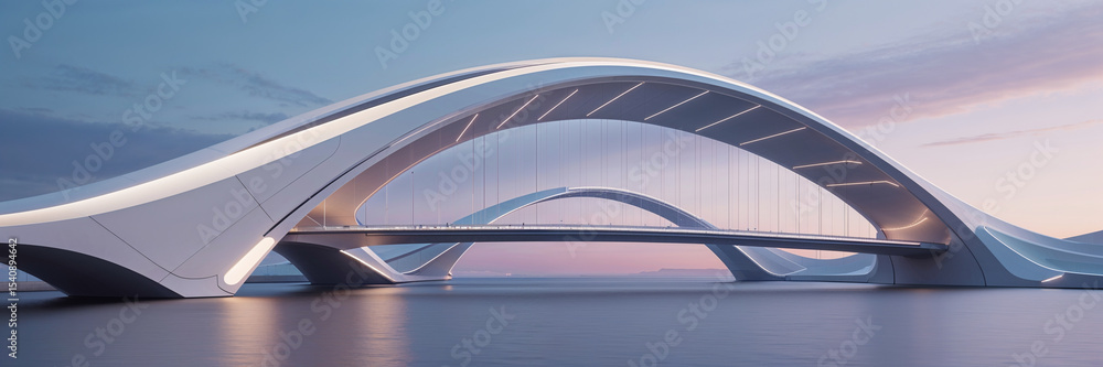 Obraz premium A1 Zukünftige Dasein Brücke 