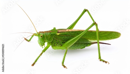grasshopper on a white background