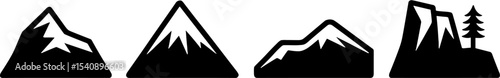 Mountain Peaks Nature Landscape Outdoors Set