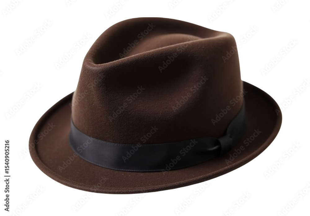 Bowler hat isolated on a transparent background Bowler hat isolated on a transparent background