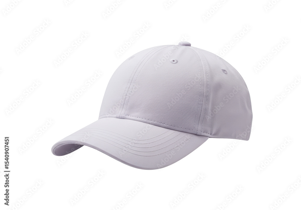 Fototapeta premium Isolated White Baseball Cap