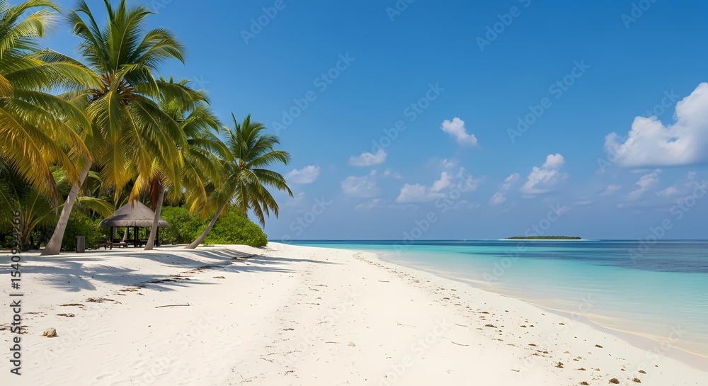 Tropical Paradise: Escape to Serenity on a White Sand Beach Tropical Paradise: Escape to Serenity on a White Sand Beach