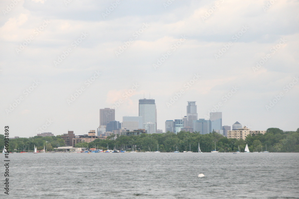 Obraz premium Minneapolis Skyline