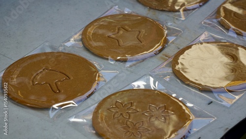 Korean candy game dalgona or ppopgi disks for sale