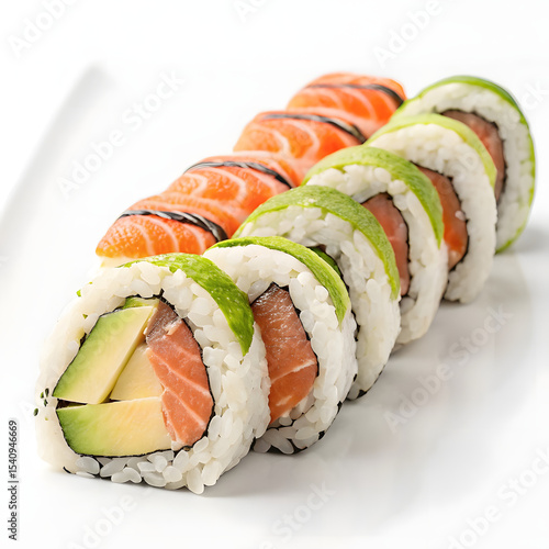 sushi on a plate