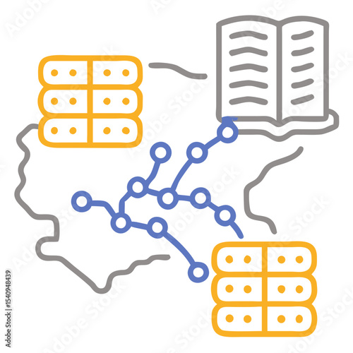 Data Sovereignty Map Icon - 2