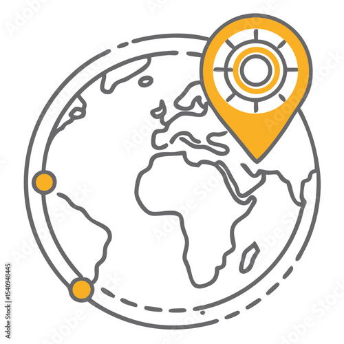 Geo-Restricted Access Globe