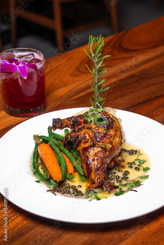 Roast chicken