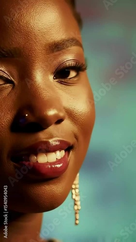 freedom woman from african american on juneteenth day icon