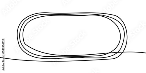 Line continuous frame pencil border square doodle black art vector one. Frame scribble continuous background blank stroke simple linear drawn shape box abstract card line poster logo drawing digital.