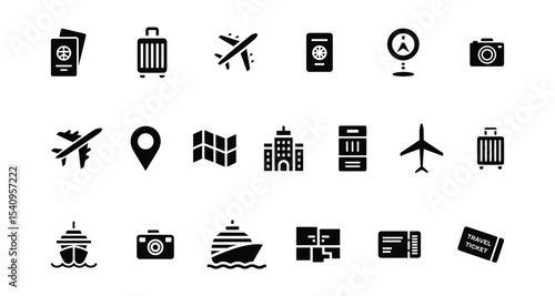 Travel Icons Set