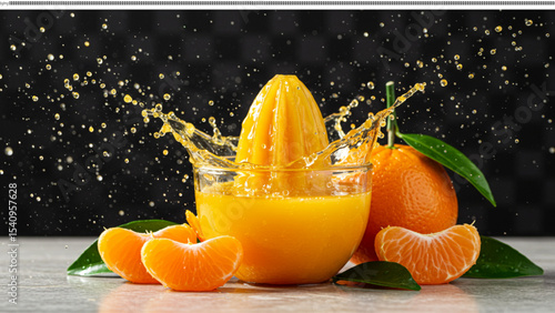 Fresh Orange Juice Splash Juicy Citrus Fruit Drink Photography