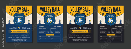 volleyball, tournament, flyer, poster, event, sports, competition, game, design, graphic, illustration, vector, template, banner, advertisement, announcement, match, team, sponsor, kids, snacks, music