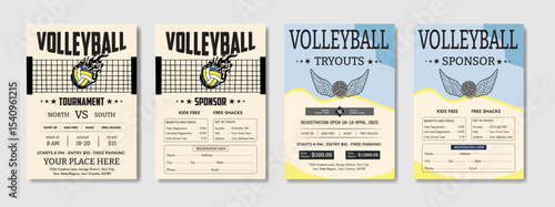 volleyball, event, flyer, poster, design, template, sport, game, competition, match, tournament, tryouts, sponsor, advertisement, announcement, graphic, illustration, vector, artwork, invitation, mode