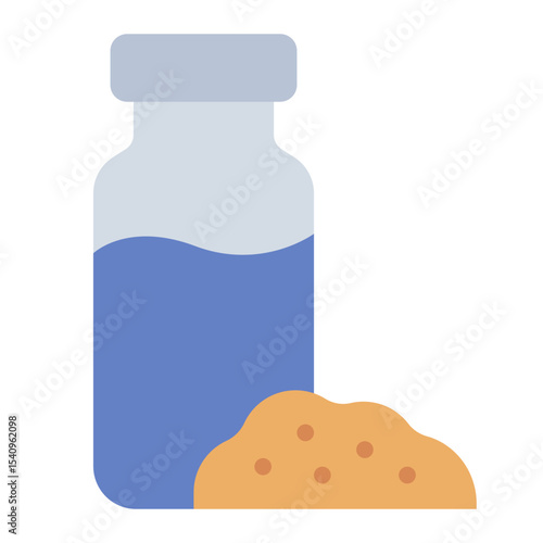 ghb drug flat icon for illegal sedative addiction
