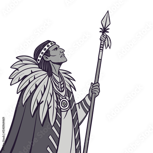 mystical  shaman  full  transparent
