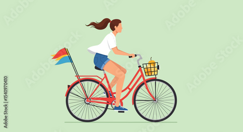 USA Independence Day Celebrate Freedom with a State-Federal Bicycle Ride