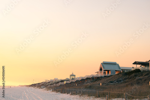 Destin when the sun sets 