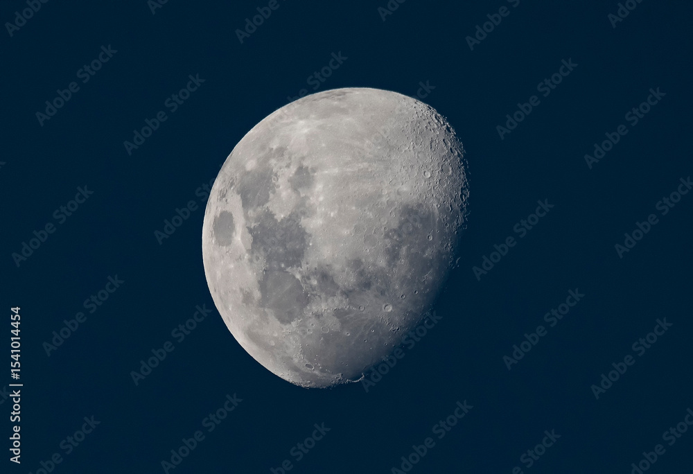 Obraz premium moon on the dark sky 