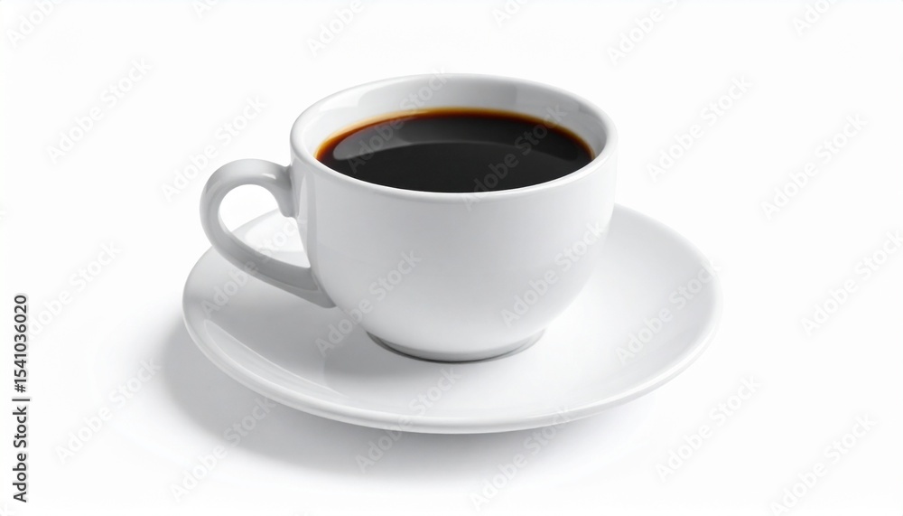 cup of coffee mockup on white background cup of coffee mockup on white background