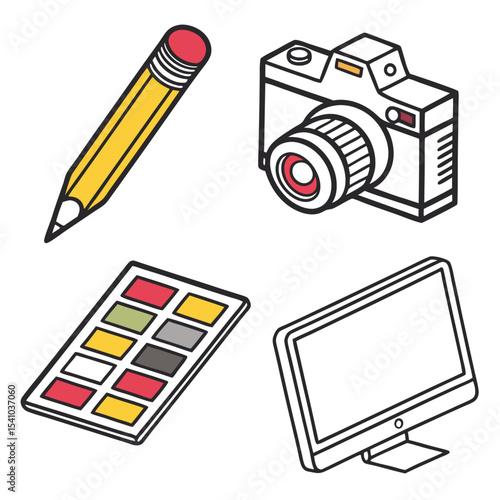 Graphic Artist Essentials Icons