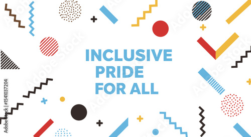 Inclusive Pride for All: Celebrating Diversity and Community Together in Vibrant Colors