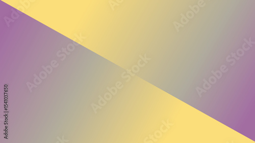 A visually striking abstract composition featuring a smooth gradient of pastel yellow and purple shades, creating a modern and elegant background ideal for creative graphical or artistic projects.