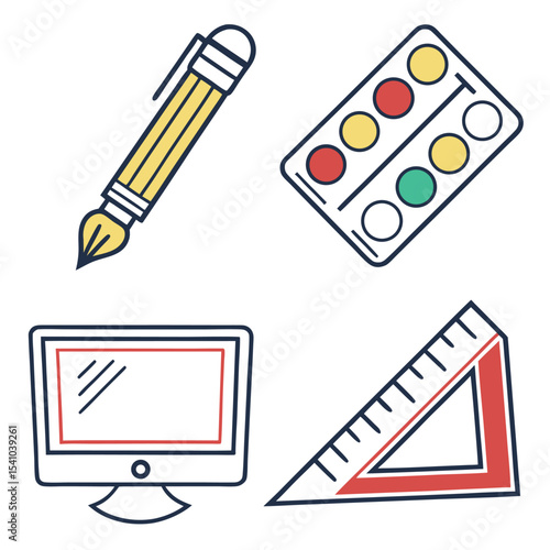 Graphic Artist Essentials Icons