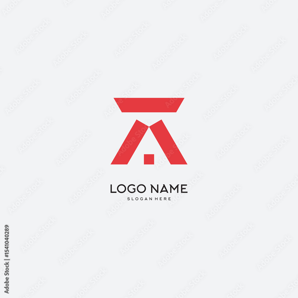 MODERN AND SIMPLE A HOME LOGO DESIGN TEMPLATE ELEMENTS MODERN AND SIMPLE A HOME LOGO DESIGN TEMPLATE ELEMENTS