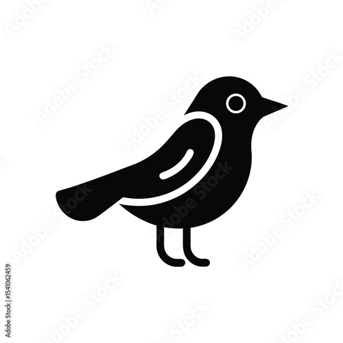 Birdwatching Icon Vector Illustration