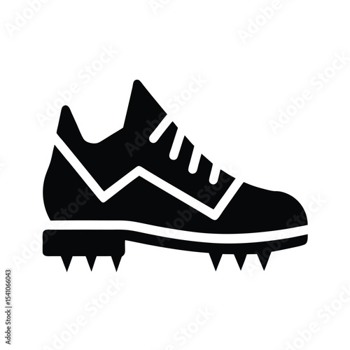 Trail Ice Cleats Icon Vector Illustration