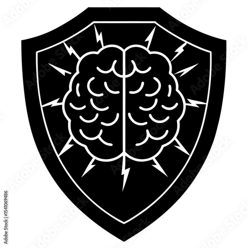 Protected brain power mind shield security intelligence