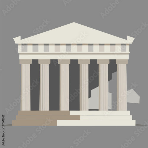 Ancient Greek Temple Architecture Iconic Columns and Design Elements