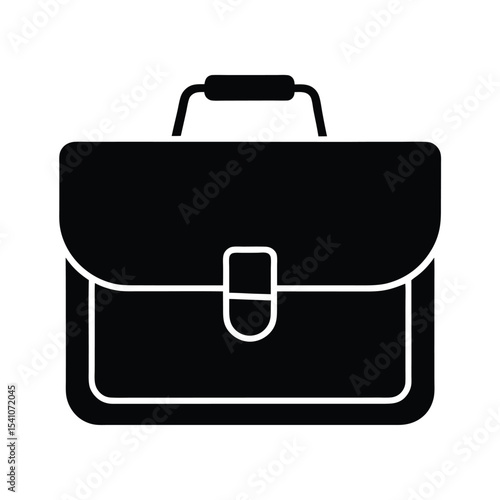 Briefcase Business Icon Vector Illustration