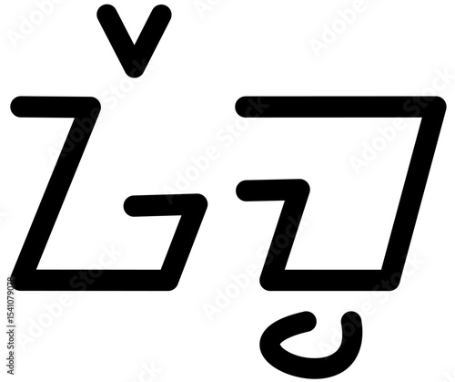 Illustration vector graphic of the name Gemma, Sundanese script. Great for printing on your personal items