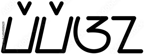  Illustration vector graphic of the name Vivian, Sundanese script. Great for printing on your personal items
