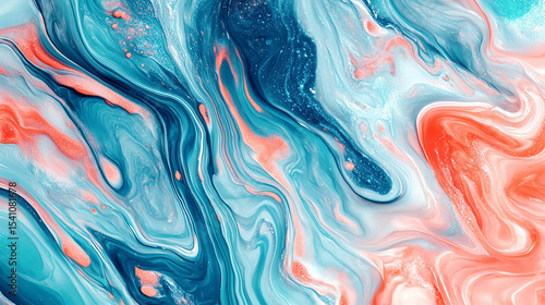 a high energy liquid pattern 3D composition