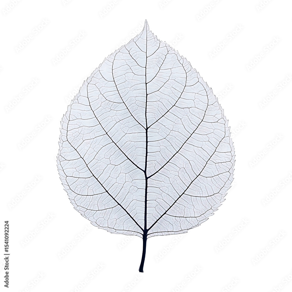 Obraz premium Skeleton leaf high quality realistic image